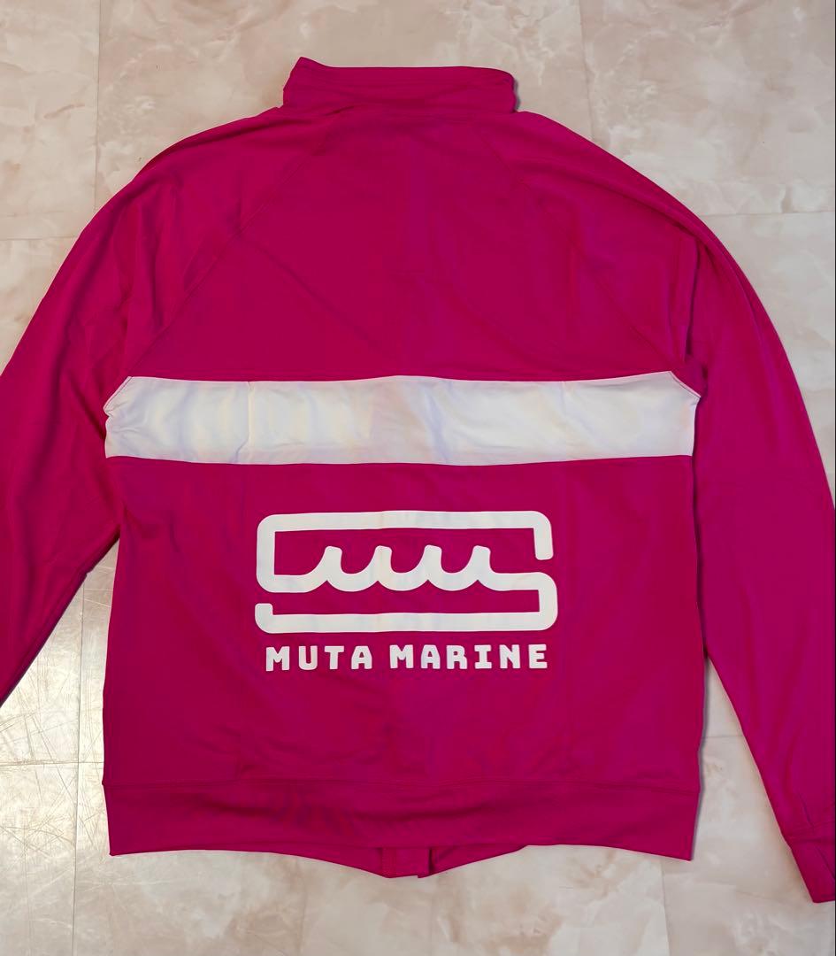 MUTA MARINE ピンク ジップアップジャケット 新品タグ付き