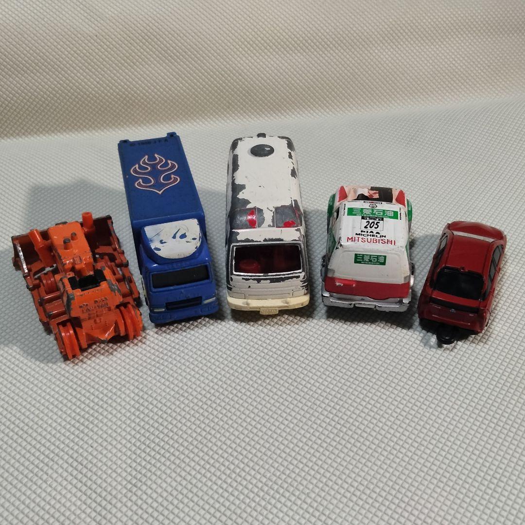 5191 ジャンクミニカー 部品取り トミカ 日産 救急車 日本製含む５台セット