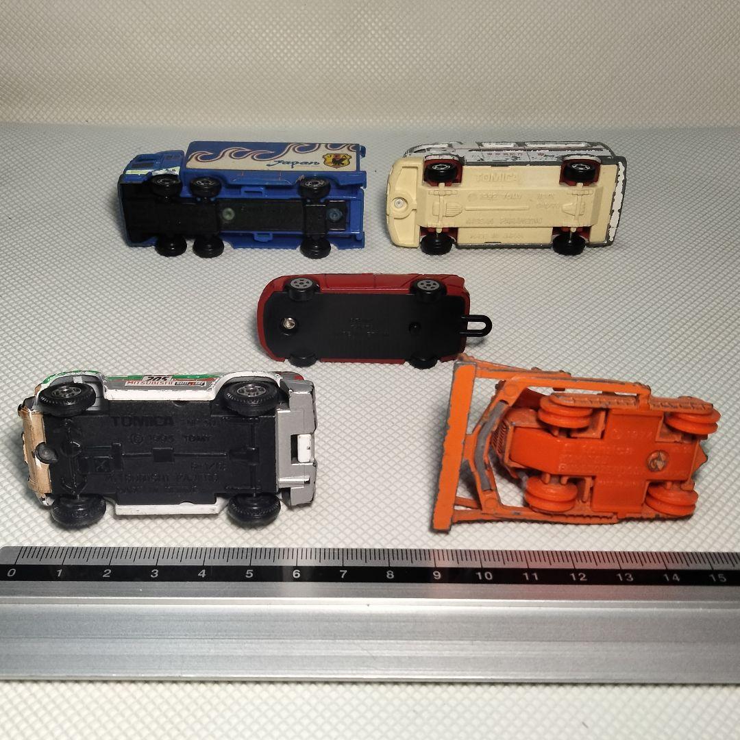 5191 ジャンクミニカー 部品取り トミカ 日産 救急車 日本製含む５台セット