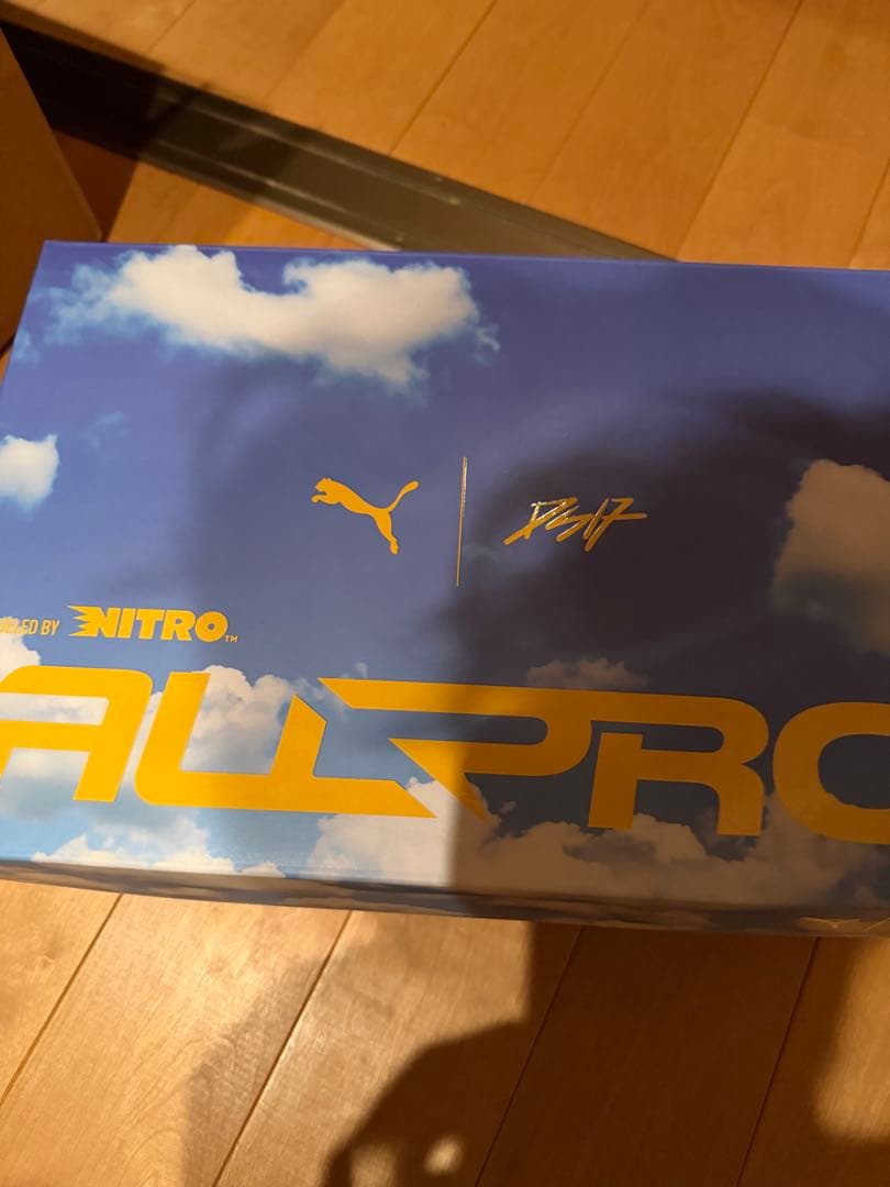 Puma Nitro DENNISSCHRODER 青/雲模様 シューズ