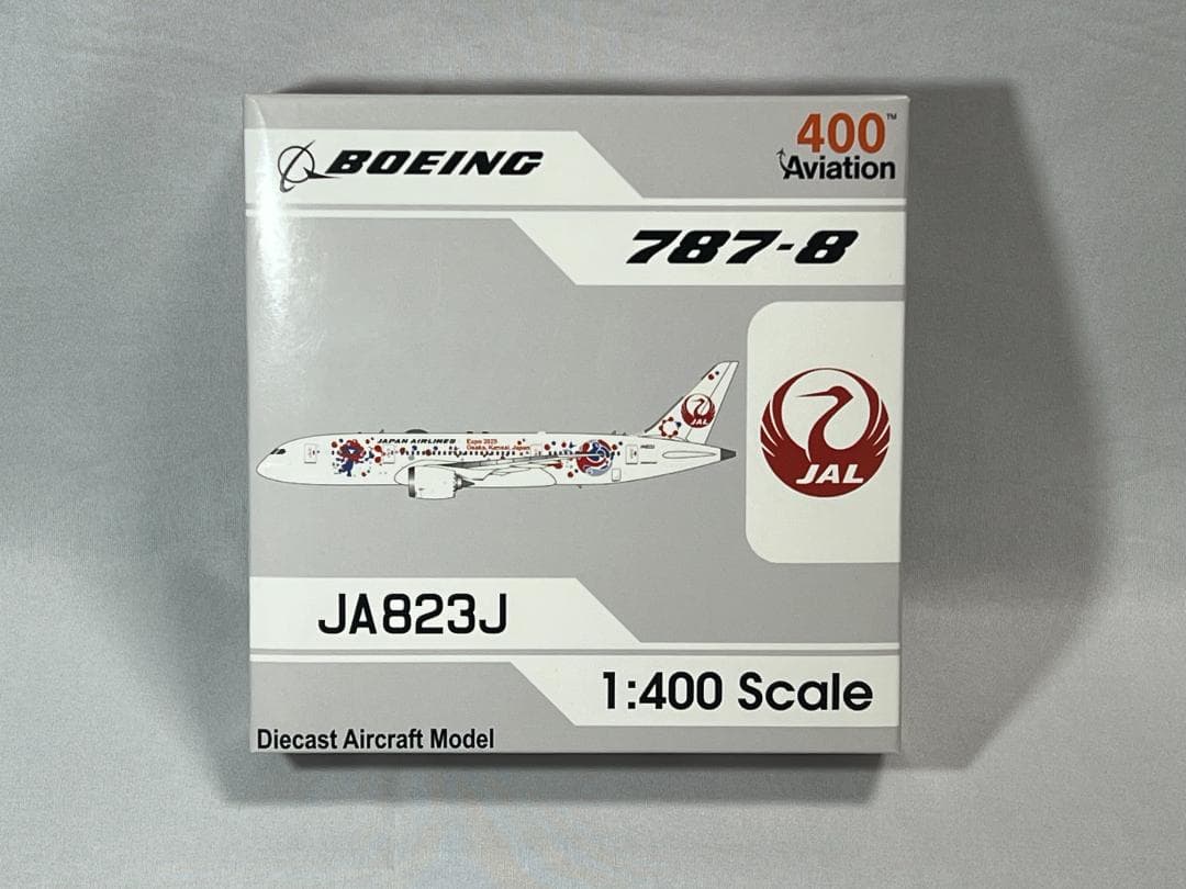 Aviation B787-8 JA823J 日本航空 JAL 1:400