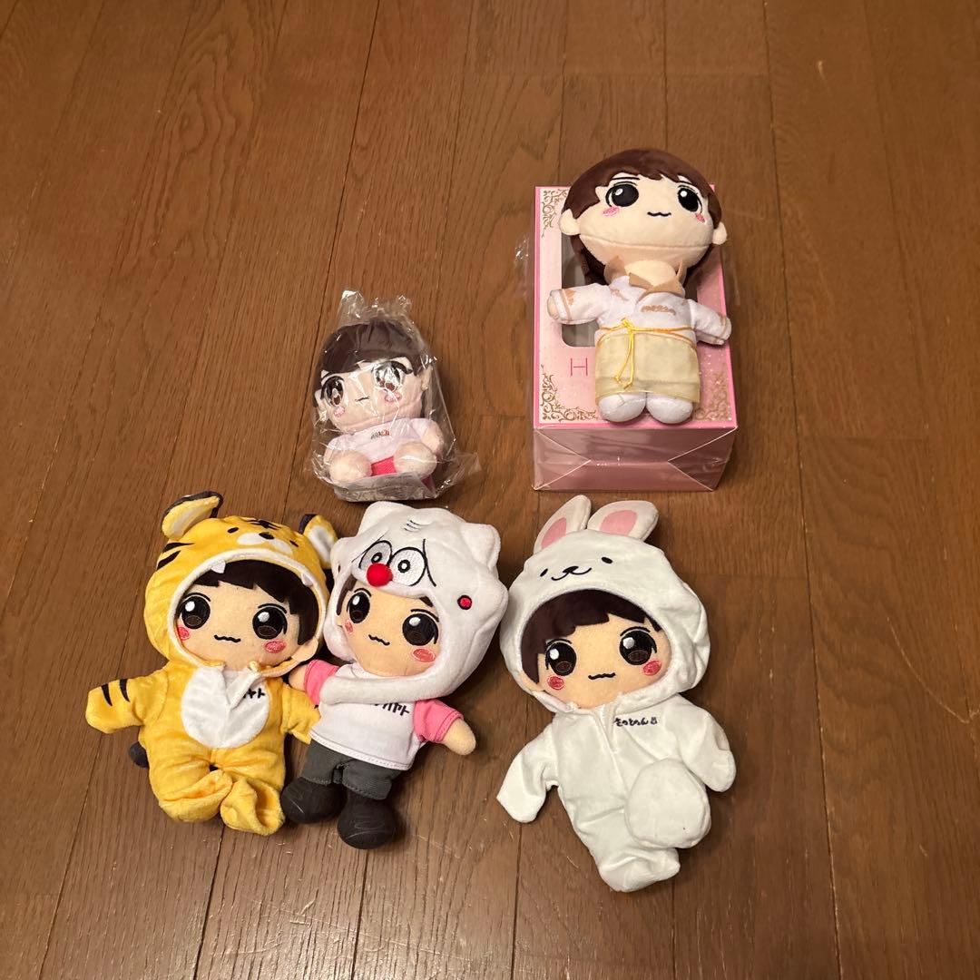 佐野勇斗ぬいぐるみセット5体