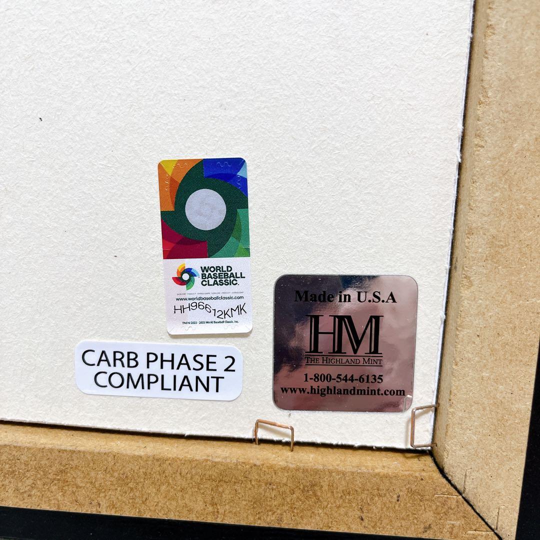 限定 2023 WBC MVP 大谷翔平 ダブルフォトミント 優勝 HM