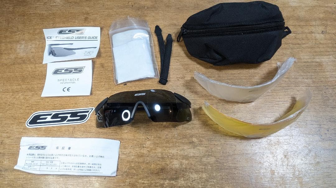 ESS ICE 3LENS 3LS　防弾レンズ　極美品　ノーベルアームズ