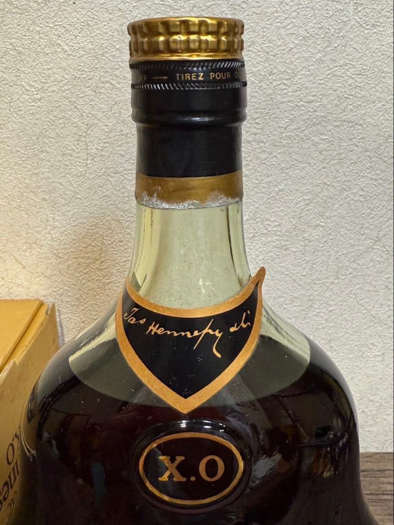 【未開封品】希少★Hennessy X.Oヘネシー　コニャック　古酒　ブランデー