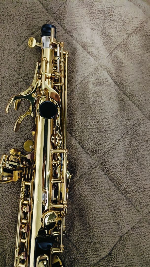 ヤマハソプラノサックスYSS-875EXHG　美品