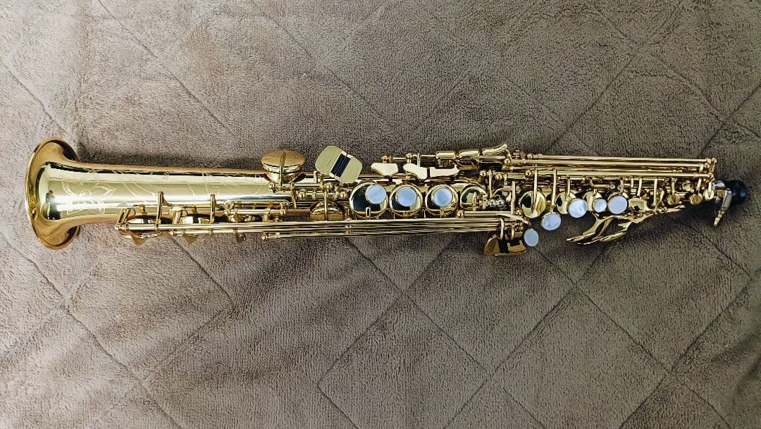 ヤマハソプラノサックスYSS-875EXHG　美品