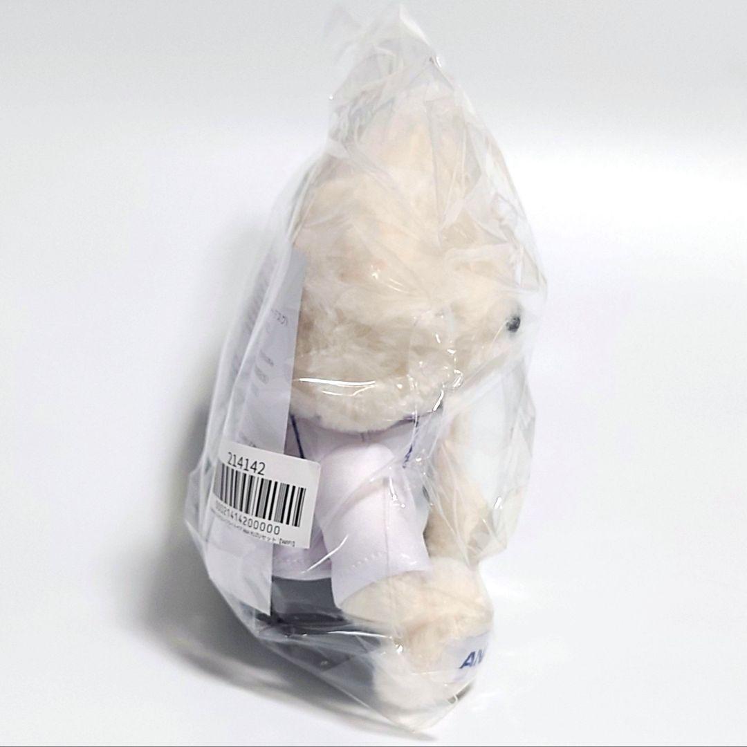 ANAオリジナル 羽生結弦 ベアブリック フライトベアぬいぐるみ アクスタセット