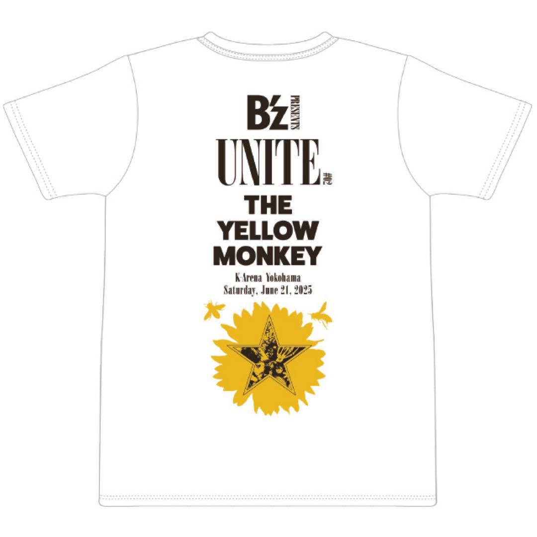 B'z UNITE #02 コラボTシャツ 0621 Mサイズ　イエモン