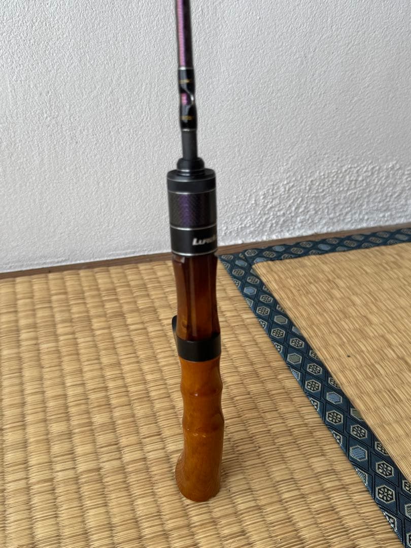 トラウトロッド　渓流　ベイト140UL 4ピース　ウッドグリップ