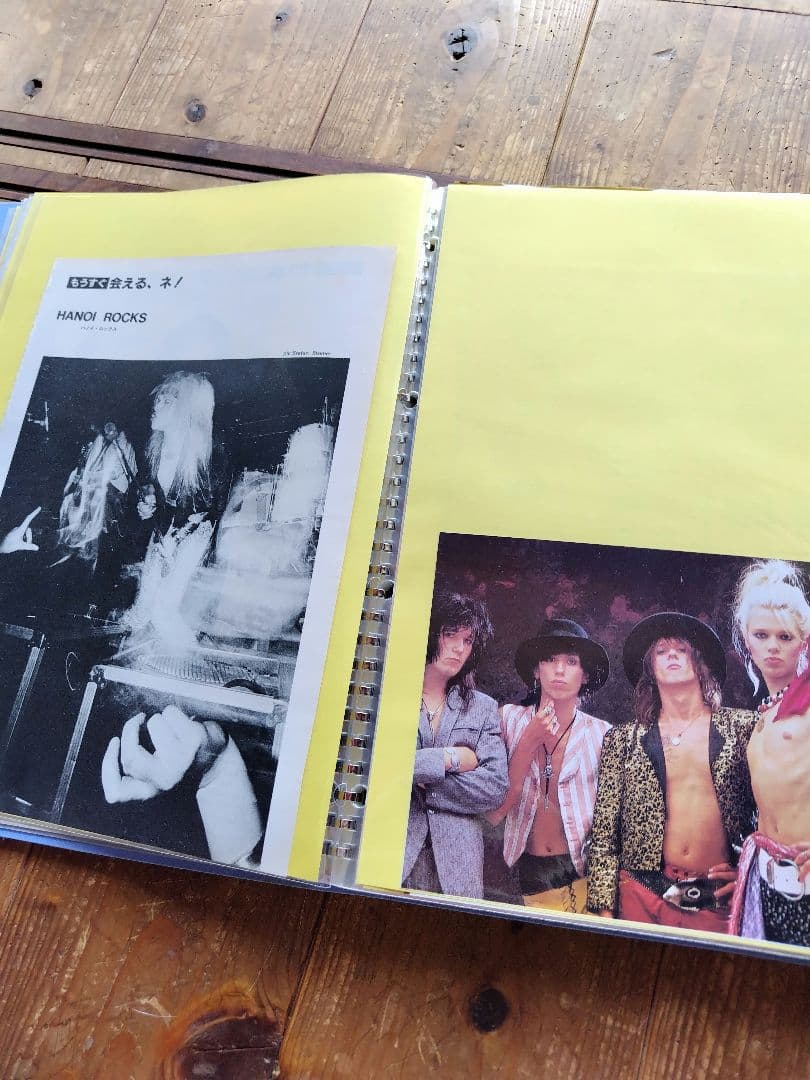 ハノイ・ロックス 切り抜き ステッカー＆写真＆グッズ