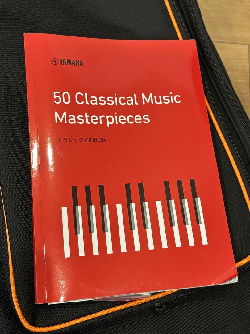 YAMAHA P-225 電子ピアノ 美品 ケース・ペダル・USBケーブル付