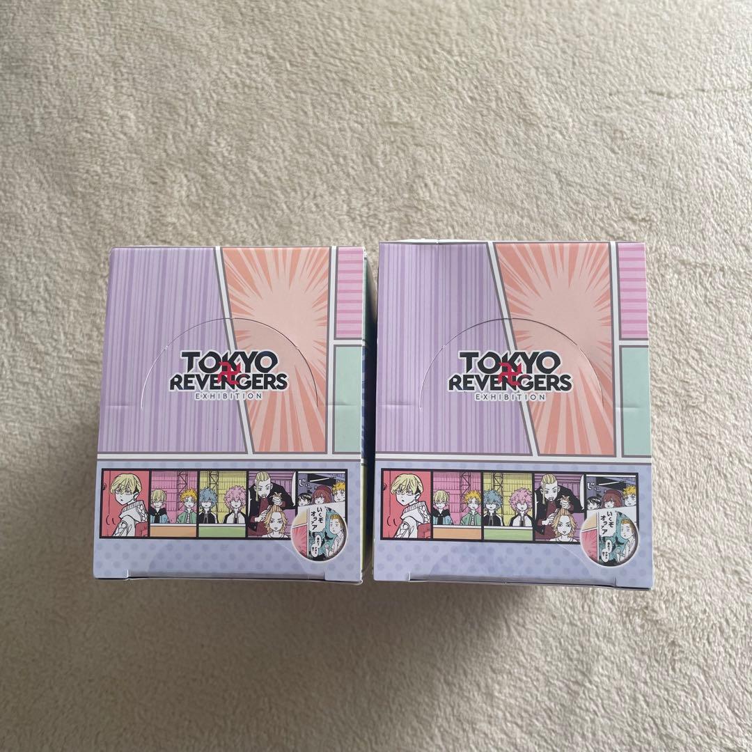 東京リベンジャーズ コミカル顔缶バッジコレクション 未開封 2BOX 東リべ
