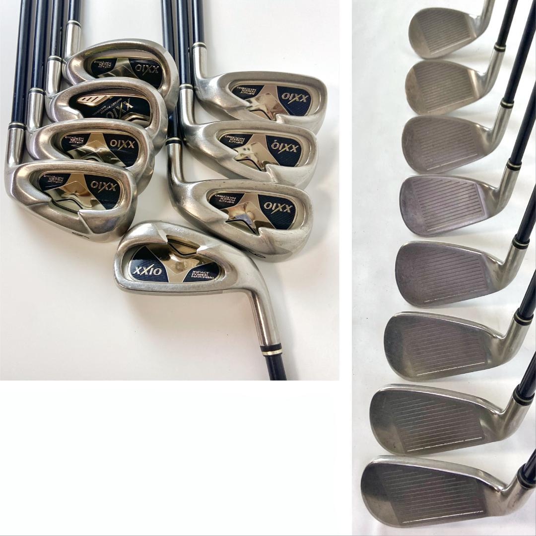 グリップ新品!!ゴルフセット☆XXIO 5代目☆ヘッドカバー付き/1046