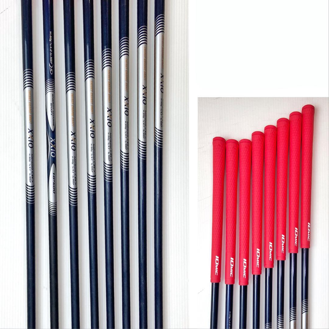 グリップ新品!!ゴルフセット☆XXIO 5代目☆ヘッドカバー付き/1046