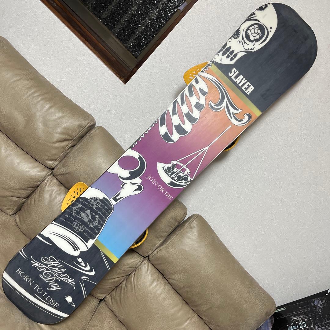国産スノーボード HOLIDAY SLAYER 151 × FLUX PR M