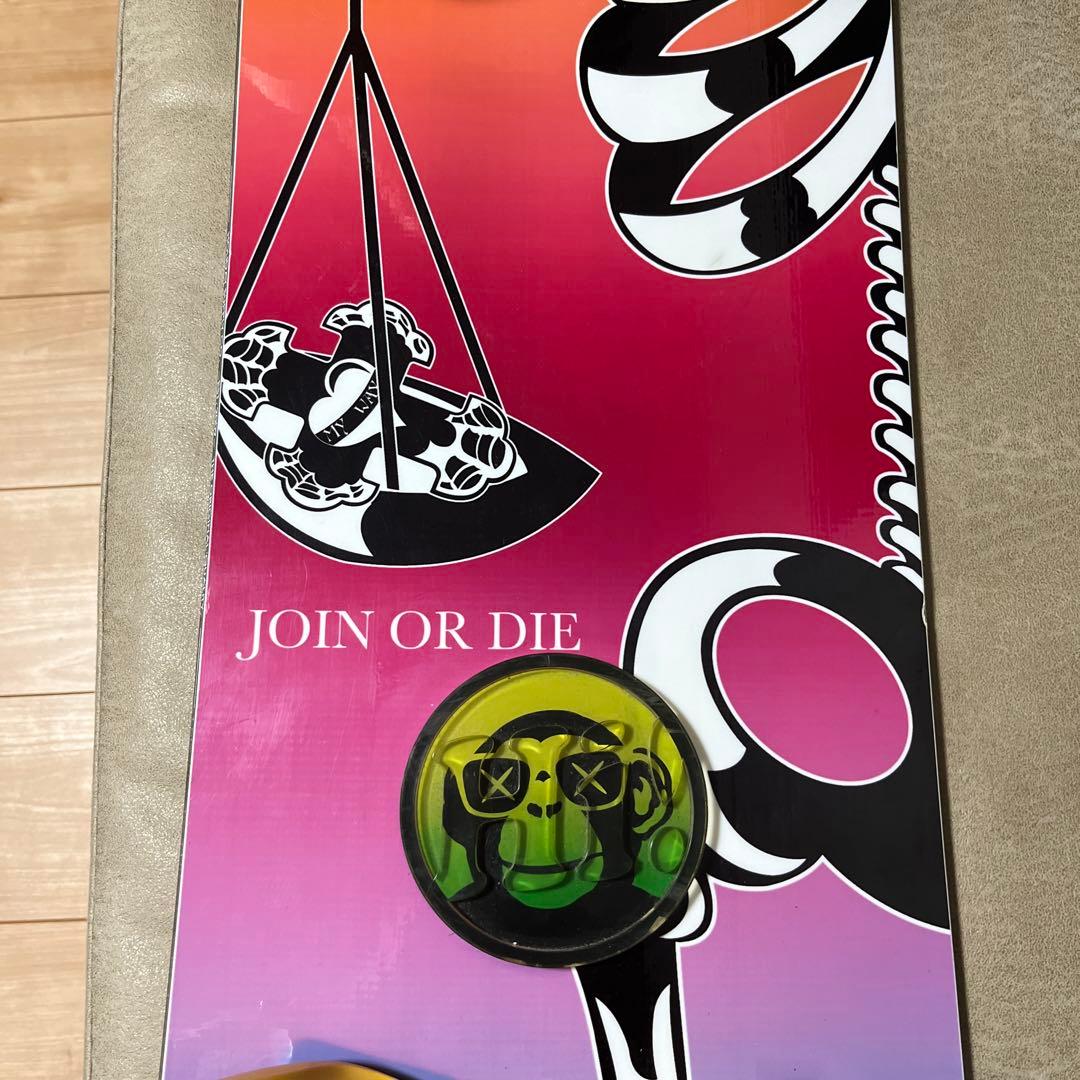 国産スノーボード HOLIDAY SLAYER 151 × FLUX PR M