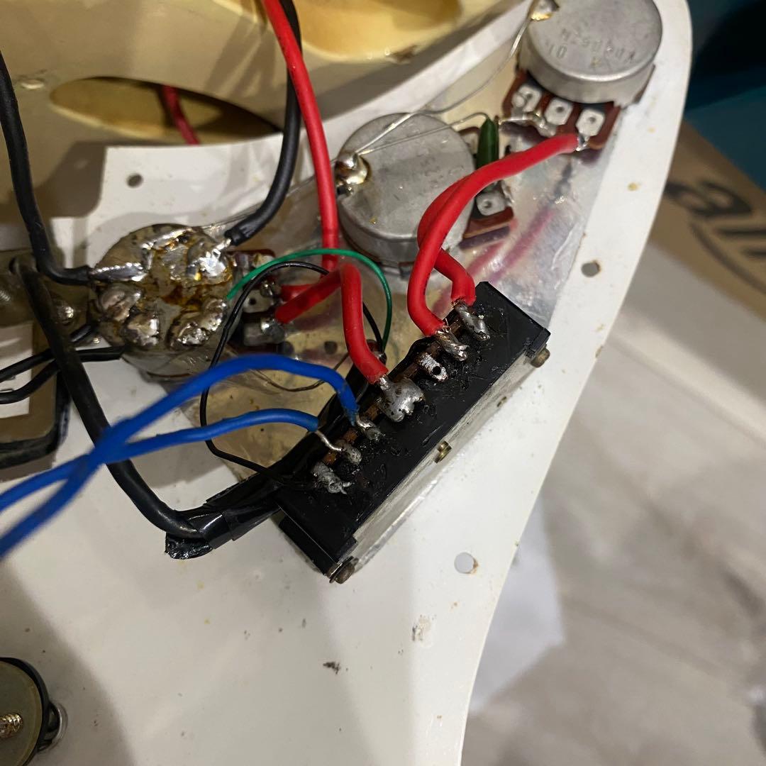 フェルナンデス ギター ストラト カスタム セイモアダンカン グリーンデイ