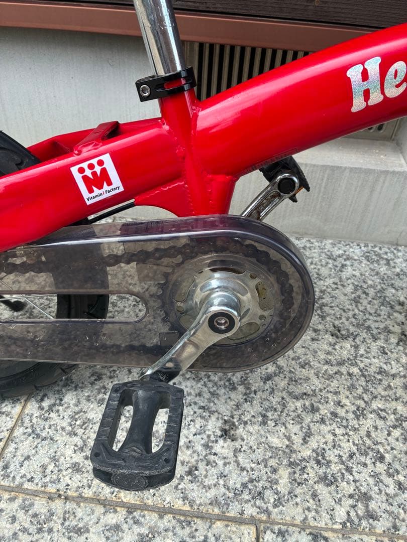 Henshin Bike へんしんバイク へんしんバイクX14 赤　幼児用自転車