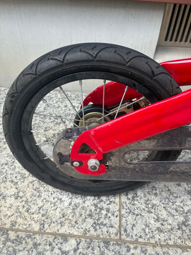 Henshin Bike へんしんバイク へんしんバイクX14 赤　幼児用自転車