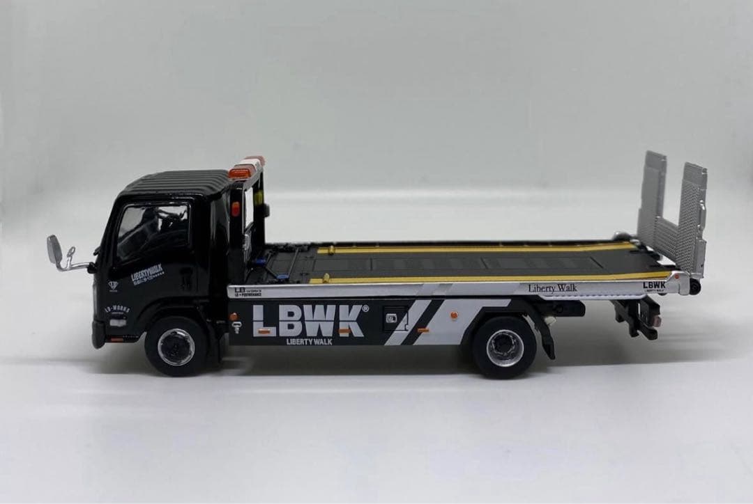 キ*ド様 LBWK mini gt トラック いすゞ　エルフ　スロープ可動　積載