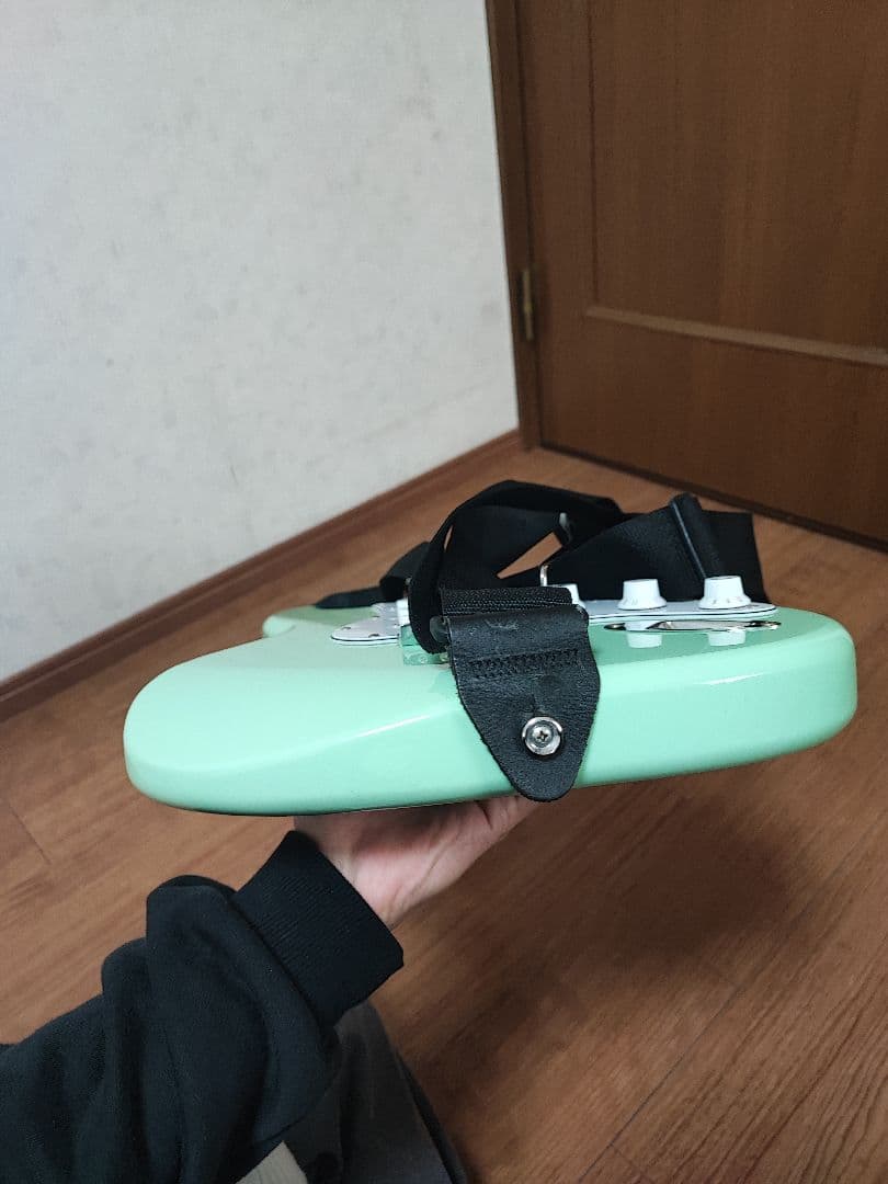 スクワイアー エレキギター ミントグリーン ストラト squier