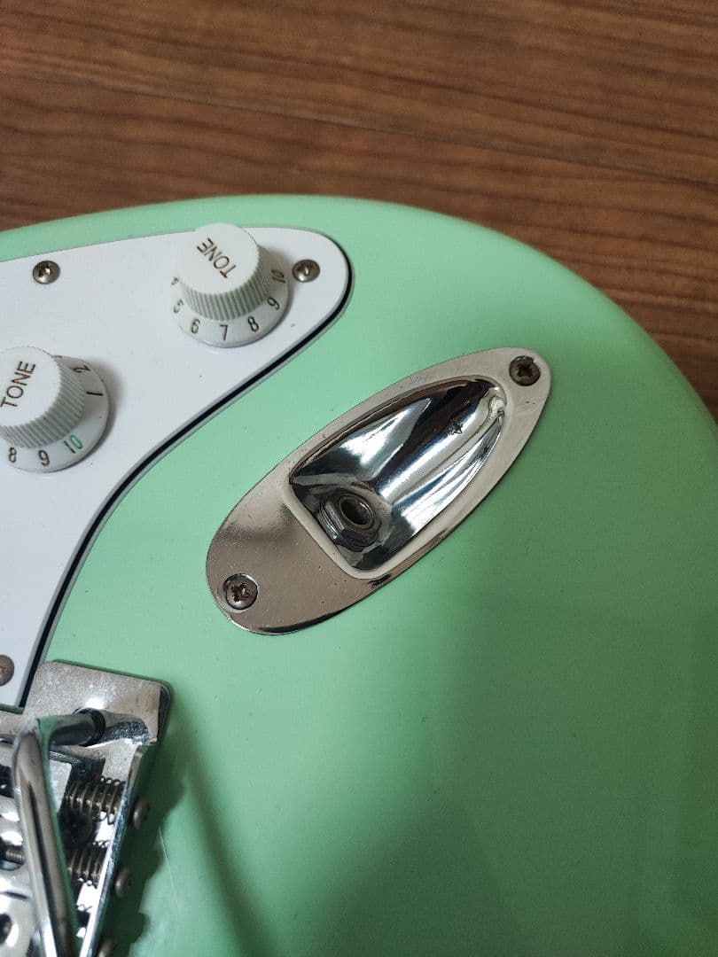 スクワイアー エレキギター ミントグリーン ストラト squier