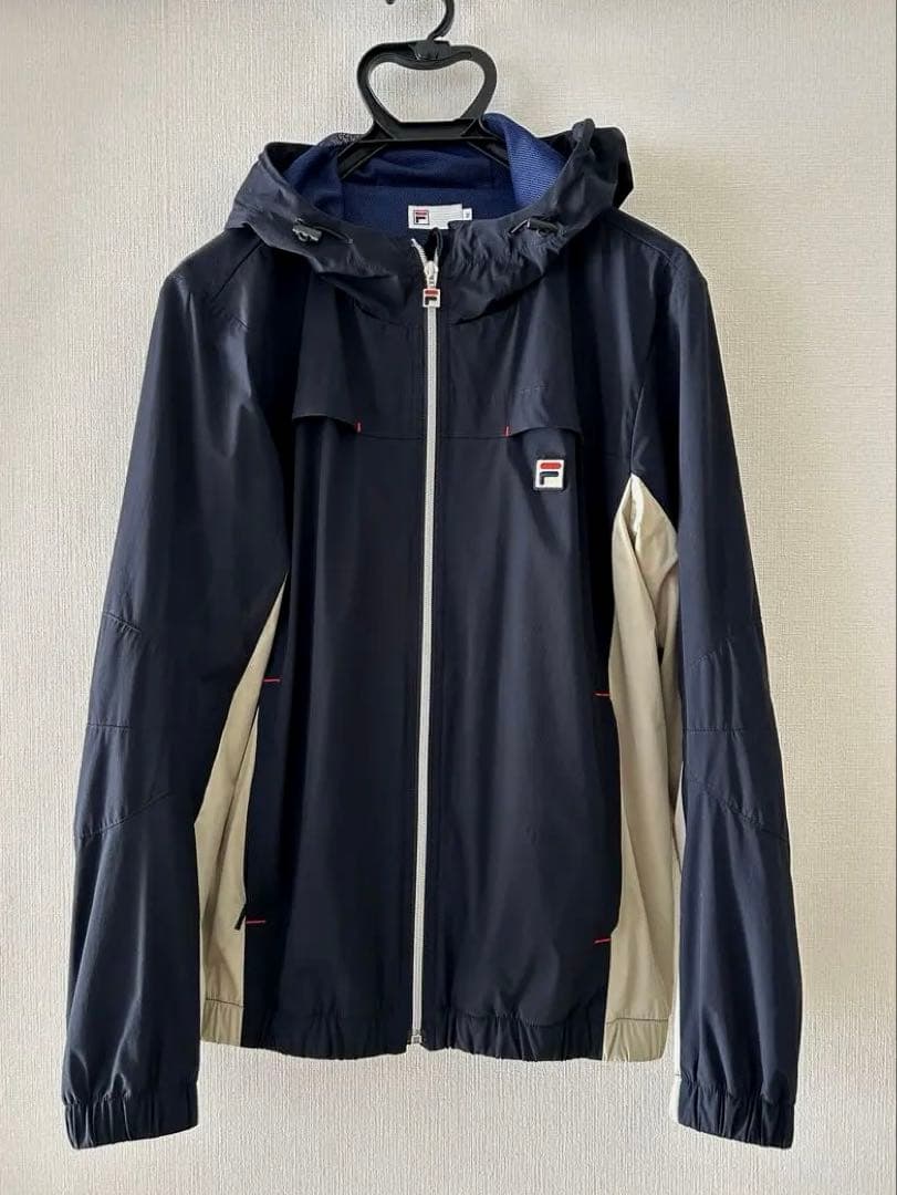 FILAテニス 未使用トラックジャケット ネイビーMメンズ