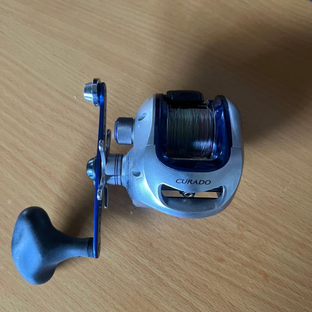 CURADO リール シルバー/ブルー