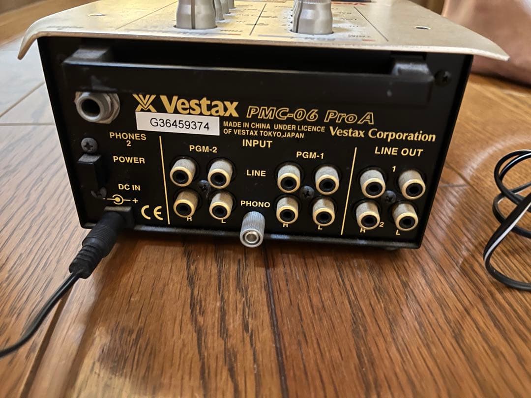 Vestax PMC-06 ProA DJミキサー ジャンク
