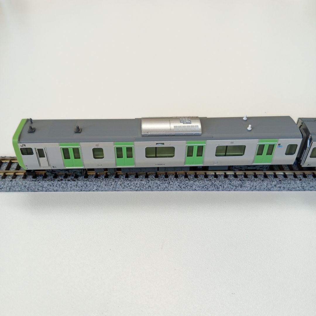 山手線　レール付き　Nゲージ電車模型 3両編成