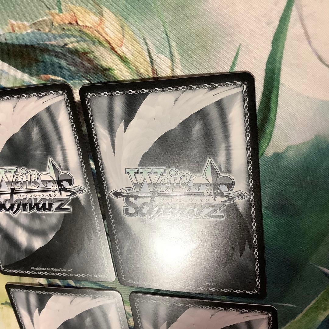 ヴァイスシュヴァルツ　純白の契り 折紙 SP サイン　4枚