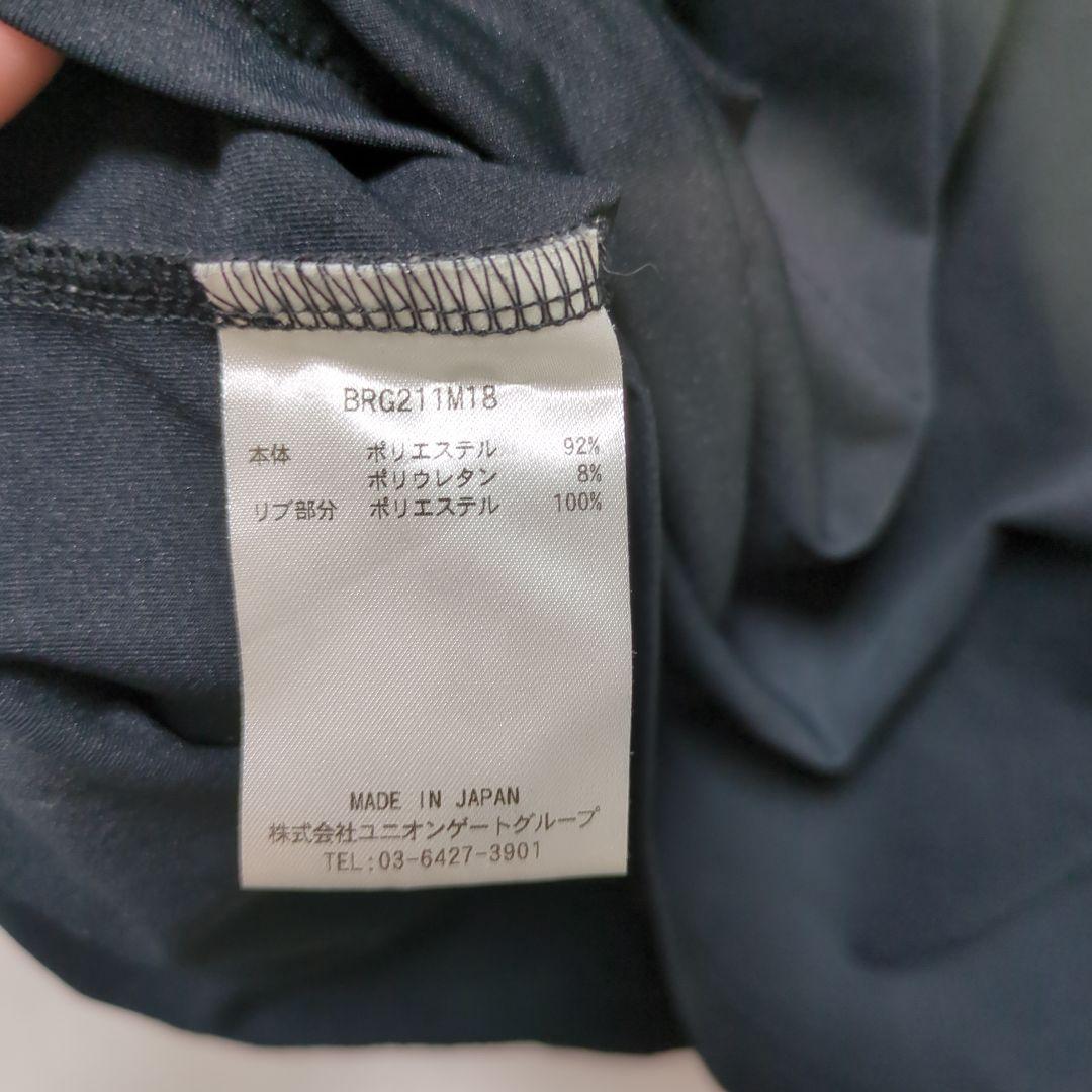 BRIEFING ブリーフィング 半袖 ポロシャツ メンズ ブラック