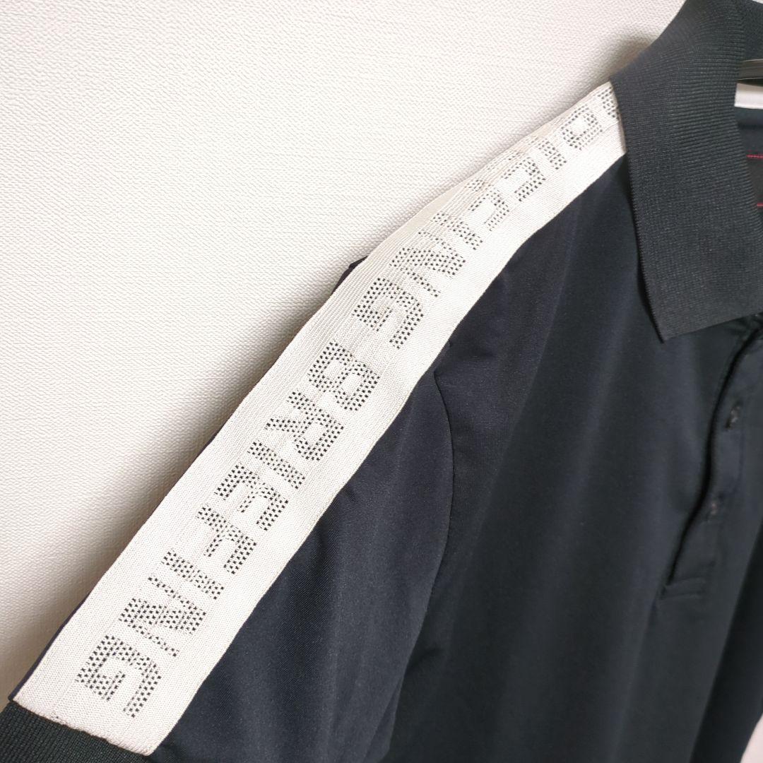 BRIEFING ブリーフィング 半袖 ポロシャツ メンズ ブラック