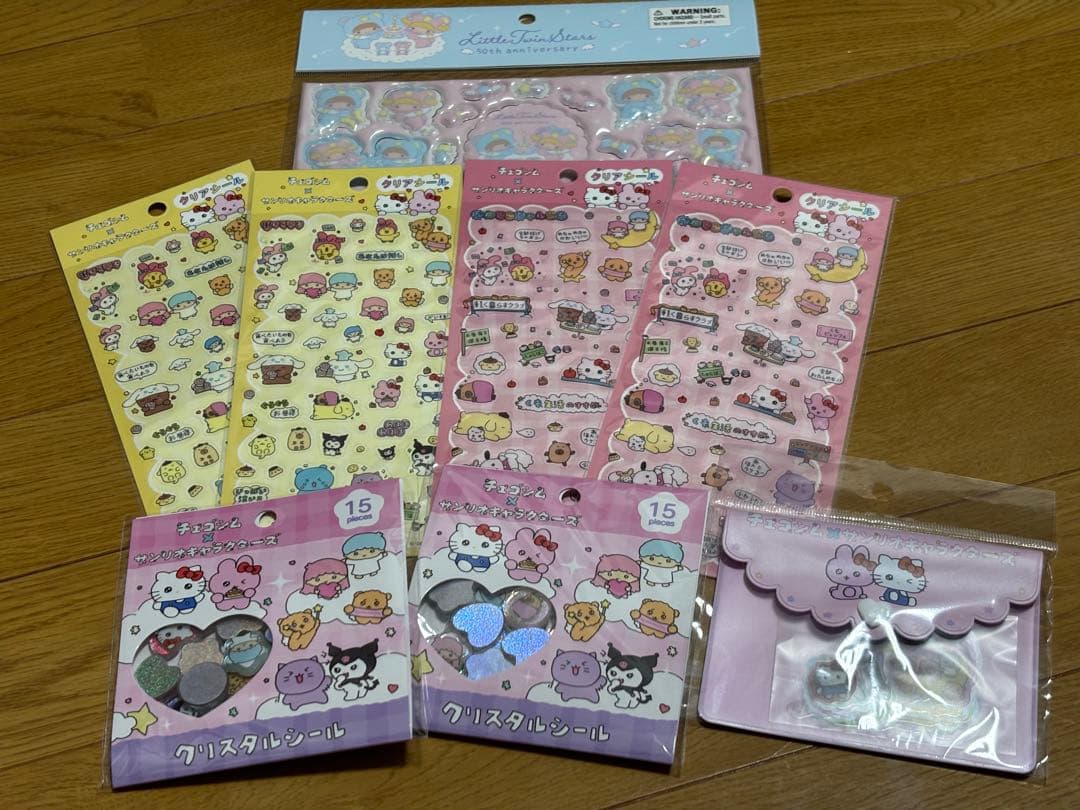 【ボンドロ含む49点まとめ売り】サンリオシール類まとめ売り※1.2枚目が全体写真