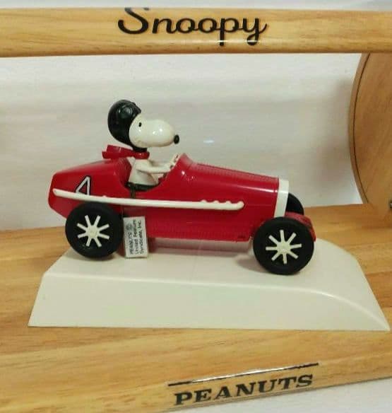 スヌーピー1970年アンティーク❤︎ブガッティ認定MBASE1928ディスプレイ