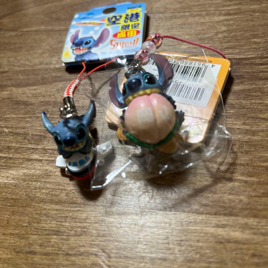 スティッチ、エンジェル ストラップ 10個セット