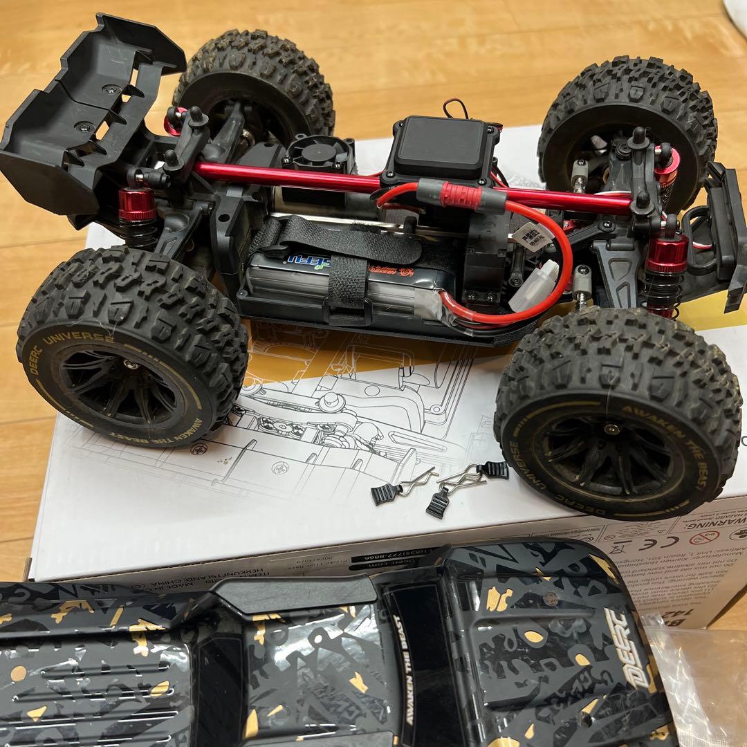 DEERC 14210 ブラシレス 4WDオフロードトラック　ほぼ新品