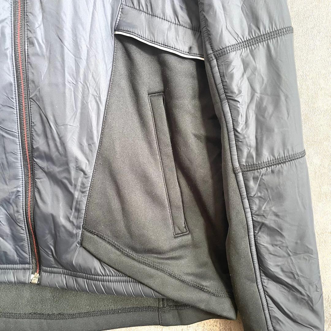 ビアンキ　サイクルジャケット　サイクルウェア　裏起毛　防風　ハイブリッド構造　S