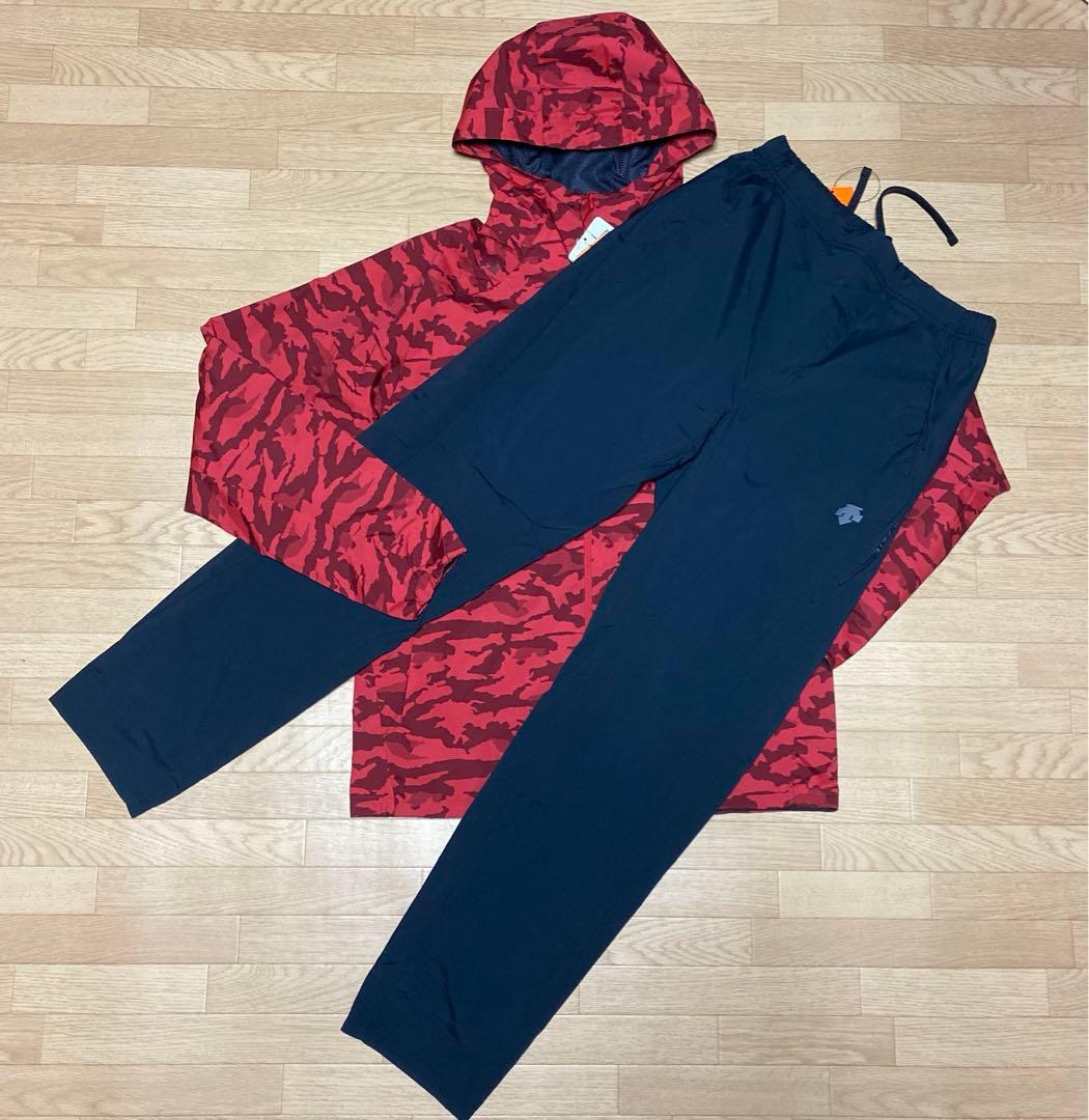 DESCENTE フーデッドジャケットパンツ上下セット/Oサイズ