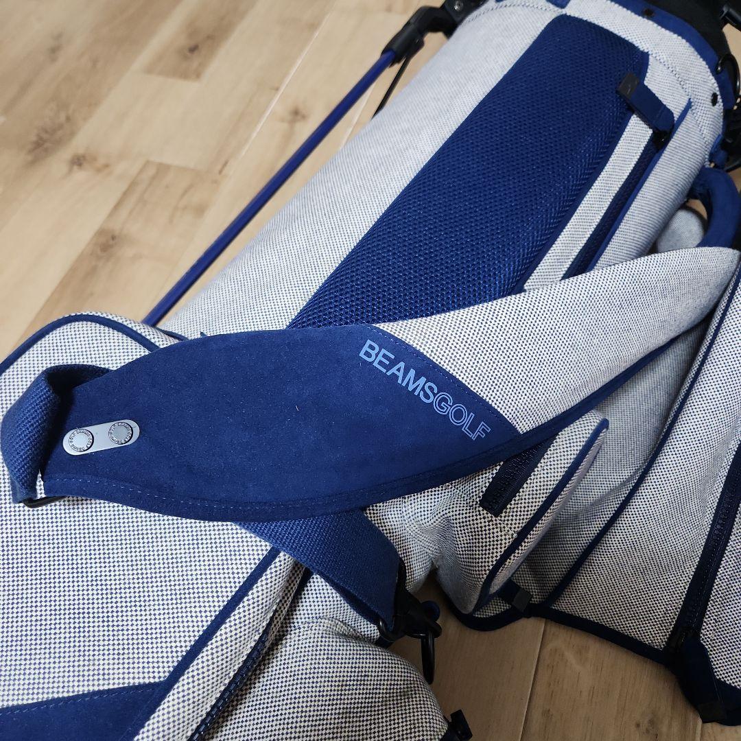 BEAMSGOLF NSG COTTON CANVAS/スタンド式CB/ネイビー