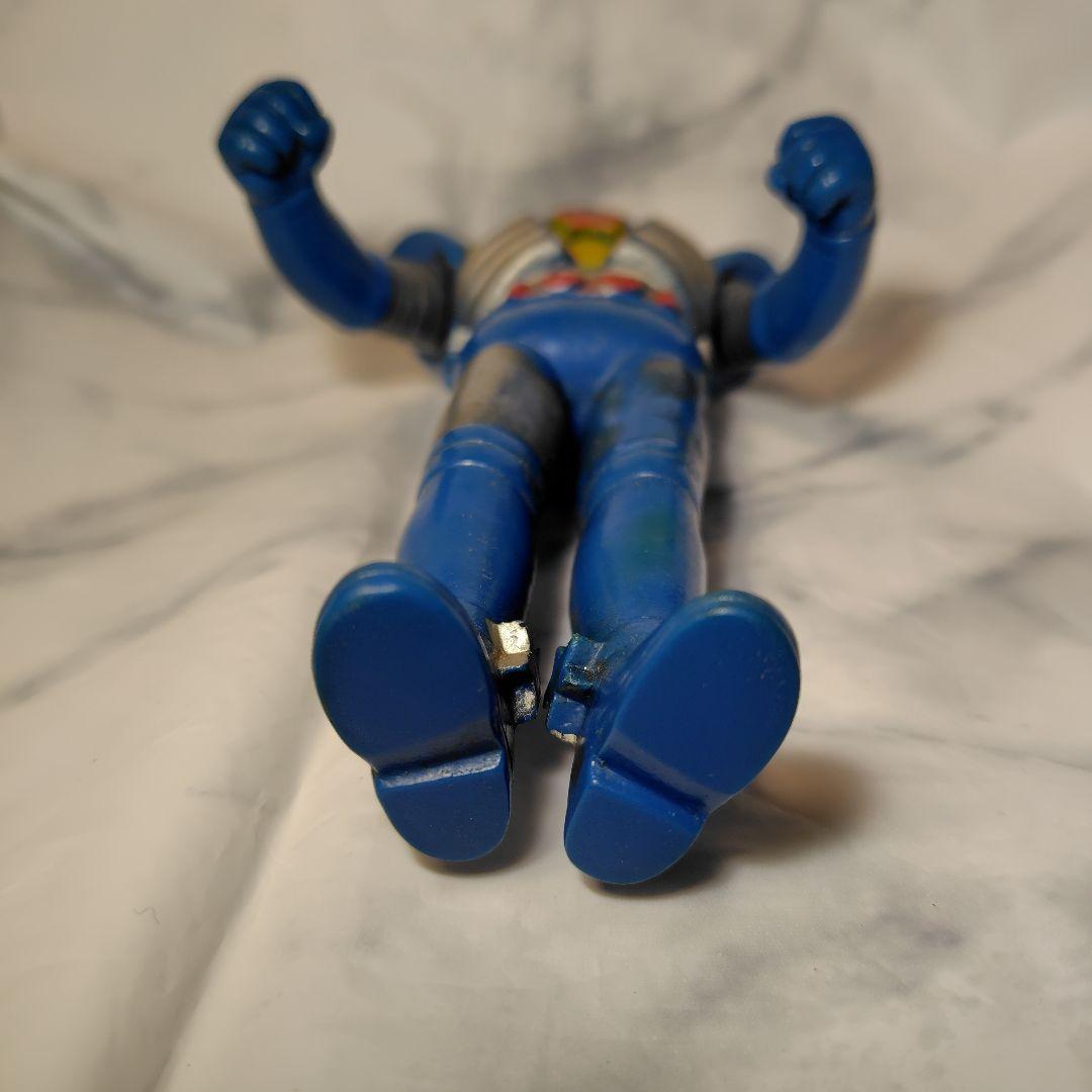 パチもん ソフビ ★宇宙鉄人キョーダイン 青？ ？　当時物(希少？激レア？)