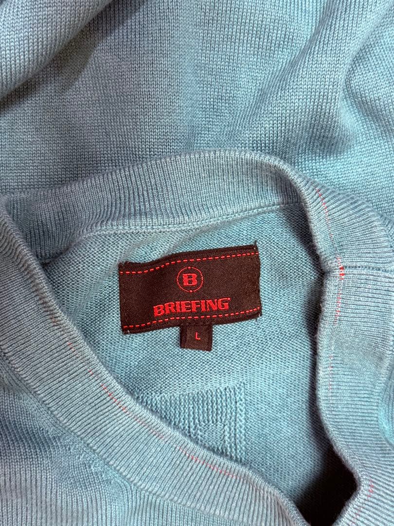 BRIEFING ブリーフィング　ゴルフニット　Ｌ
