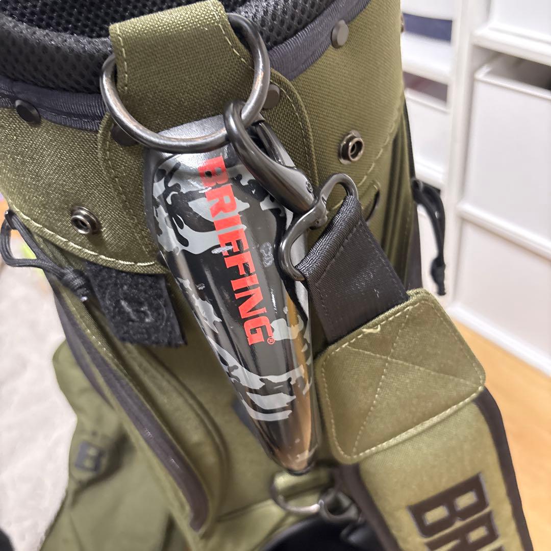 美品　BRIEFING CR5 オリーブグリーン