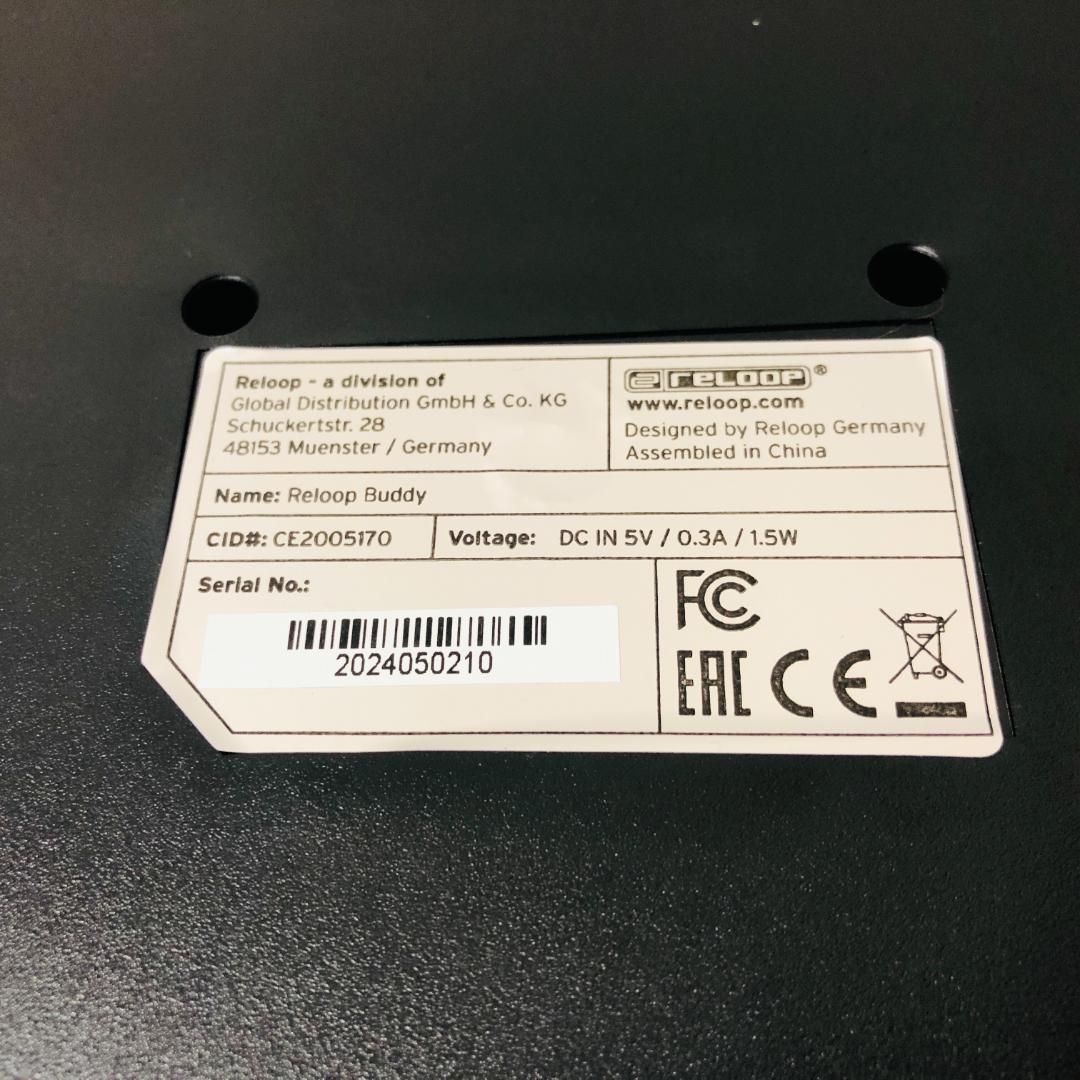 【送料無料】Reloop DJコントローラー BUDDY