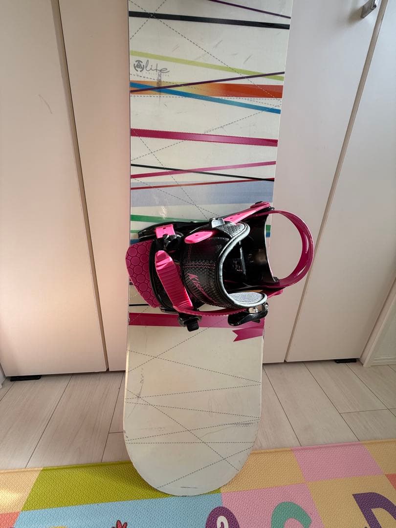 K2スノボート146センチとバインディングとスノボバッグ3点セット