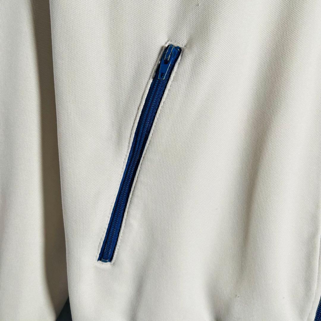 希少 90s アディダス トラックジャケット ジャージ ホワイト L 4