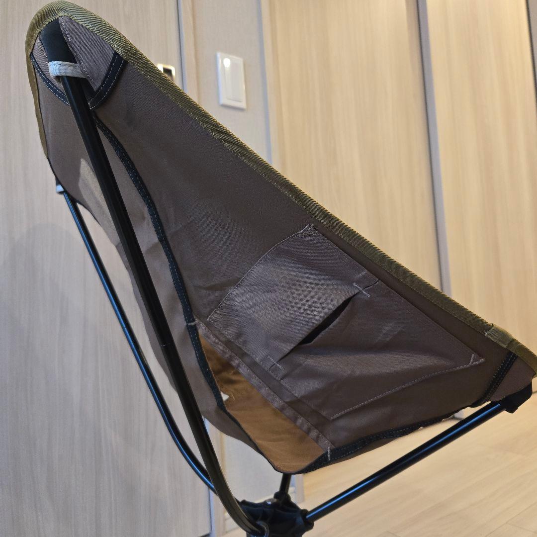 Helinox スイベルチェア ブラウン 収納バッグ付き