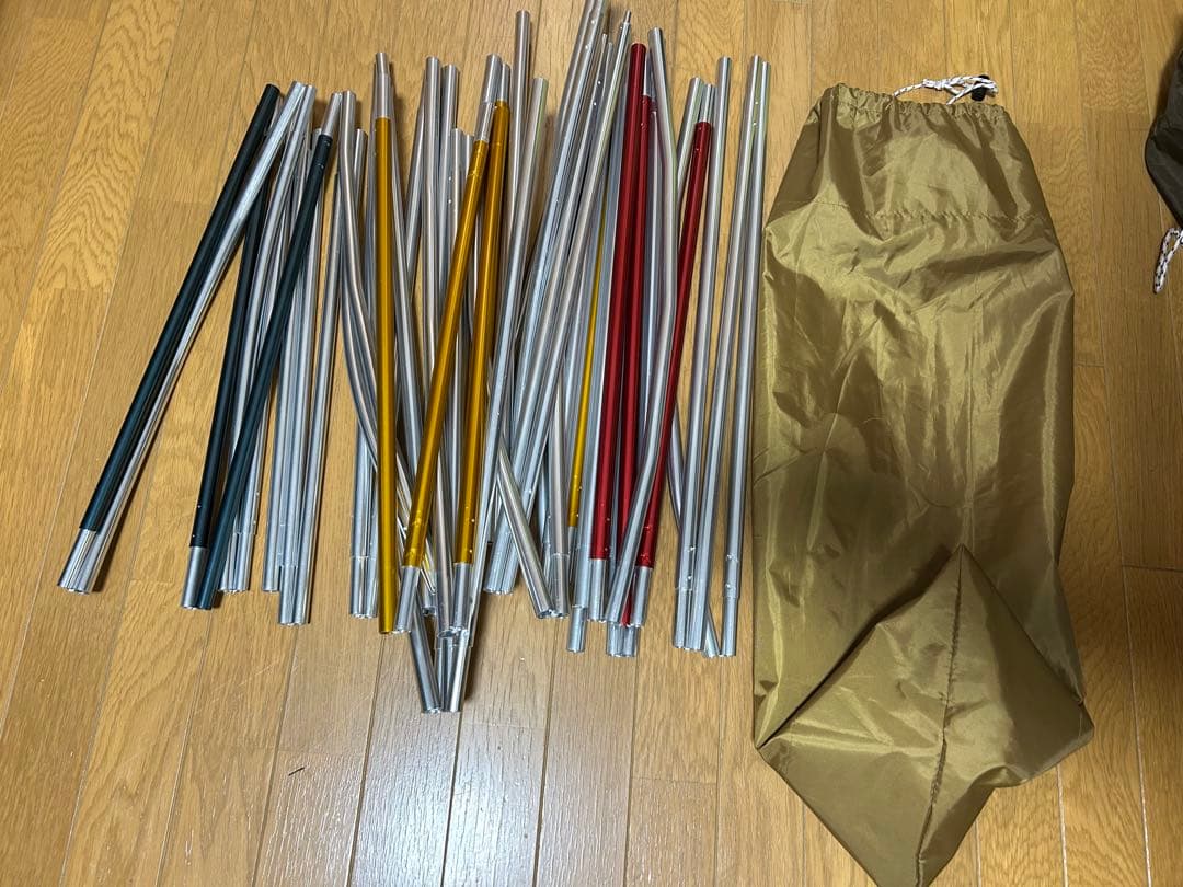 peakスノーピーク エントリー2ルームエルフィールドテントマットセット