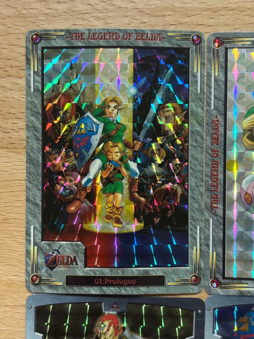 ゼルダの伝説　時のオカリナ　カードダス　コンプ　全42種